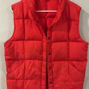 Red Puffer Vest